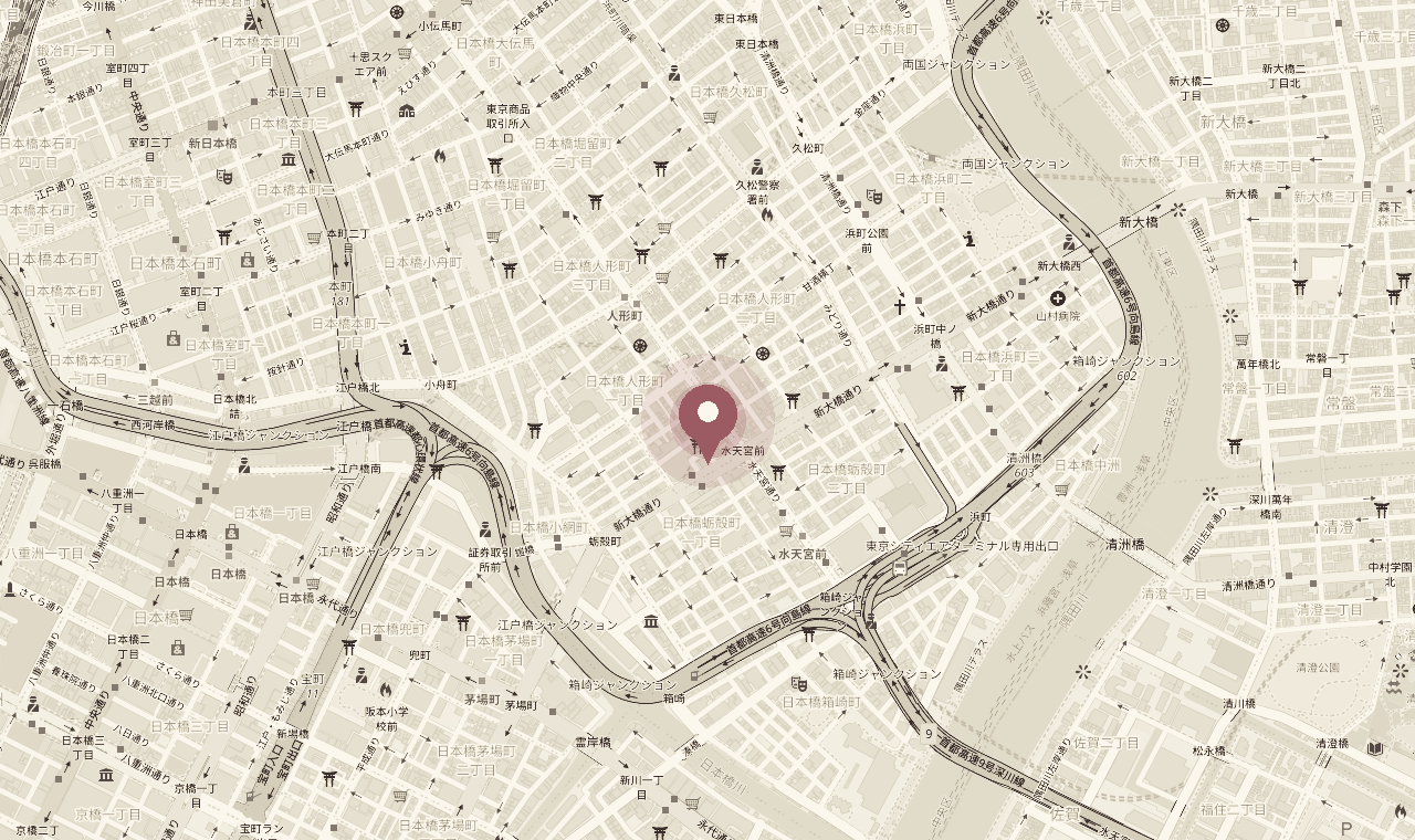 Map: 1-15-6 Nihonbashi-Ningyocho